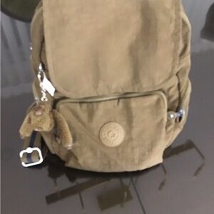 Kipling Tan Backpack